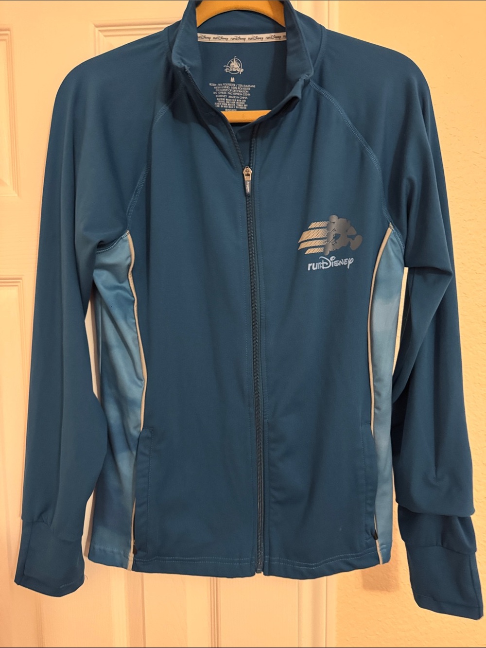 RunDisney Teal Full-Zip Athletic Jacket